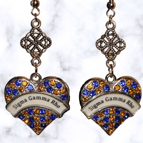 Sigma Gamma Rho Earrngs - Picture 1 of 1